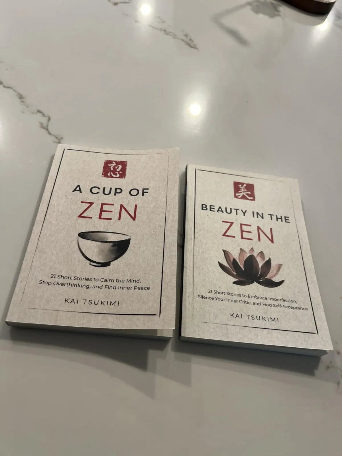 Reader photo of an open page of A Cup of Zen